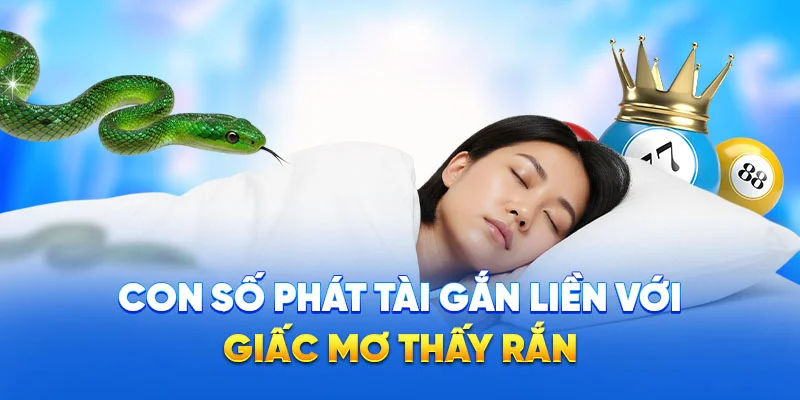 Con số phát tài gắn liền với giấc mơ thấy rắn